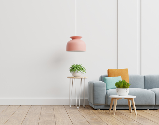 چگونه اتاق نشیمن خود را با حداقل مبلمان تزئین کنیم