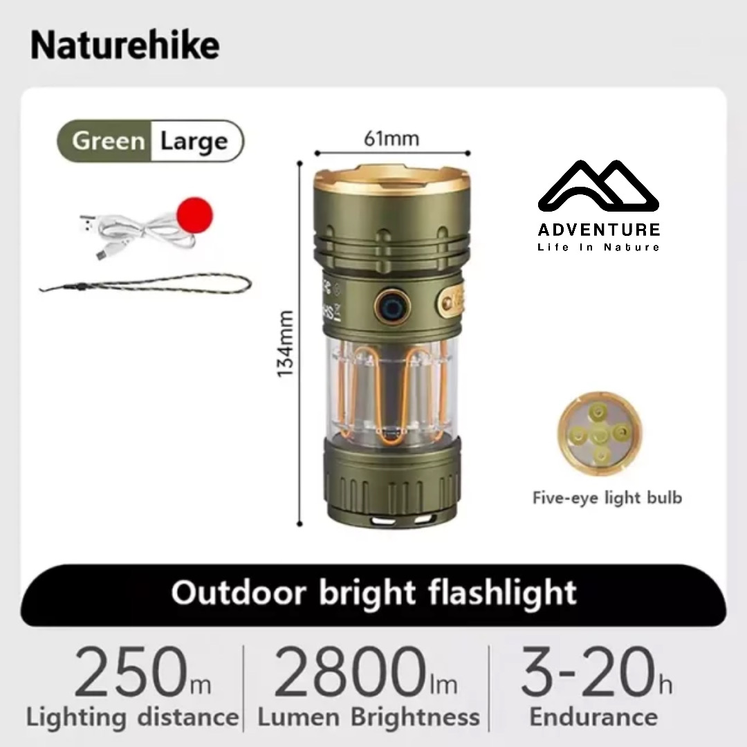چراغ قوه نیچرهایک سایز بزرگ مدل CNK2300011_L