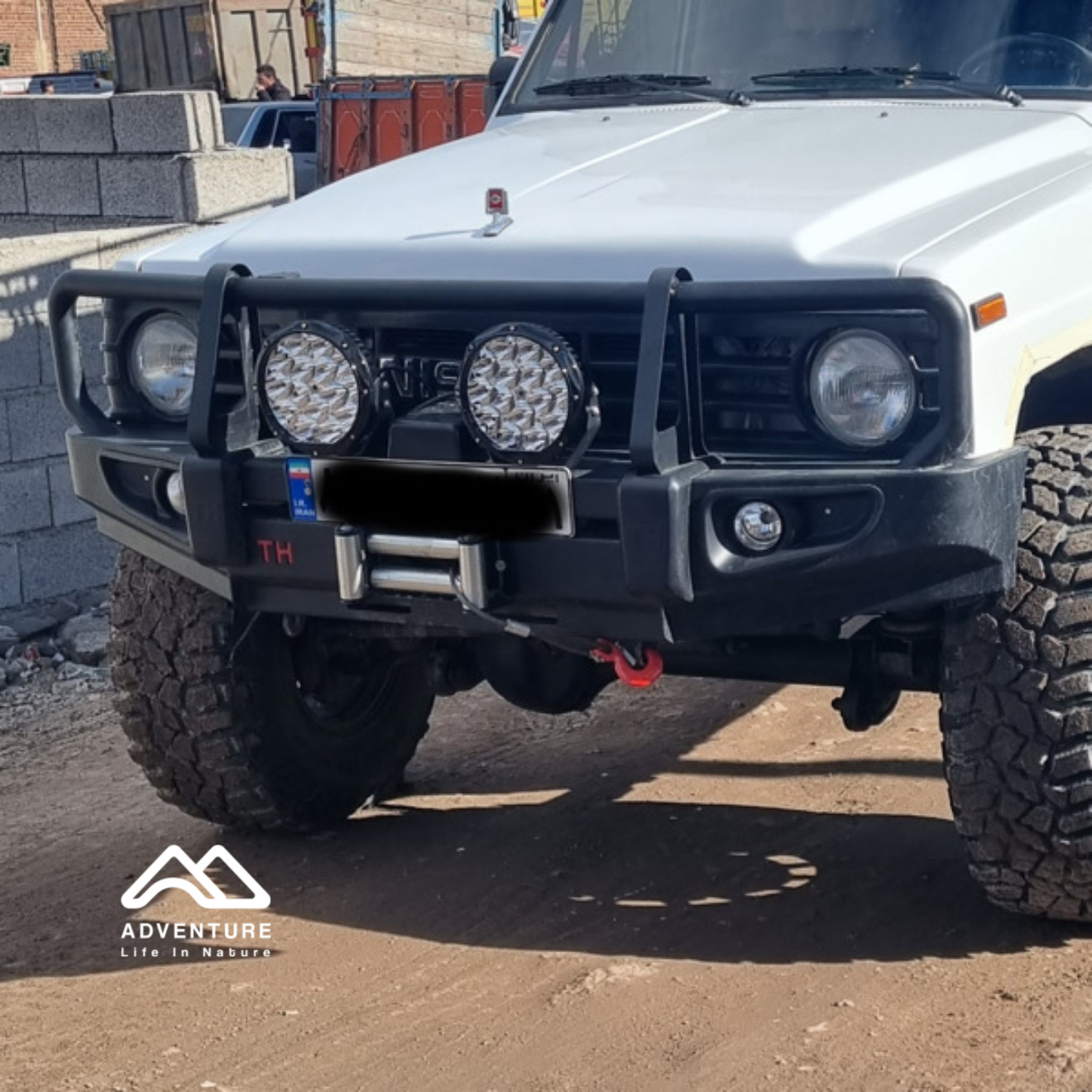 سپر جلو پاترول طرح ARB