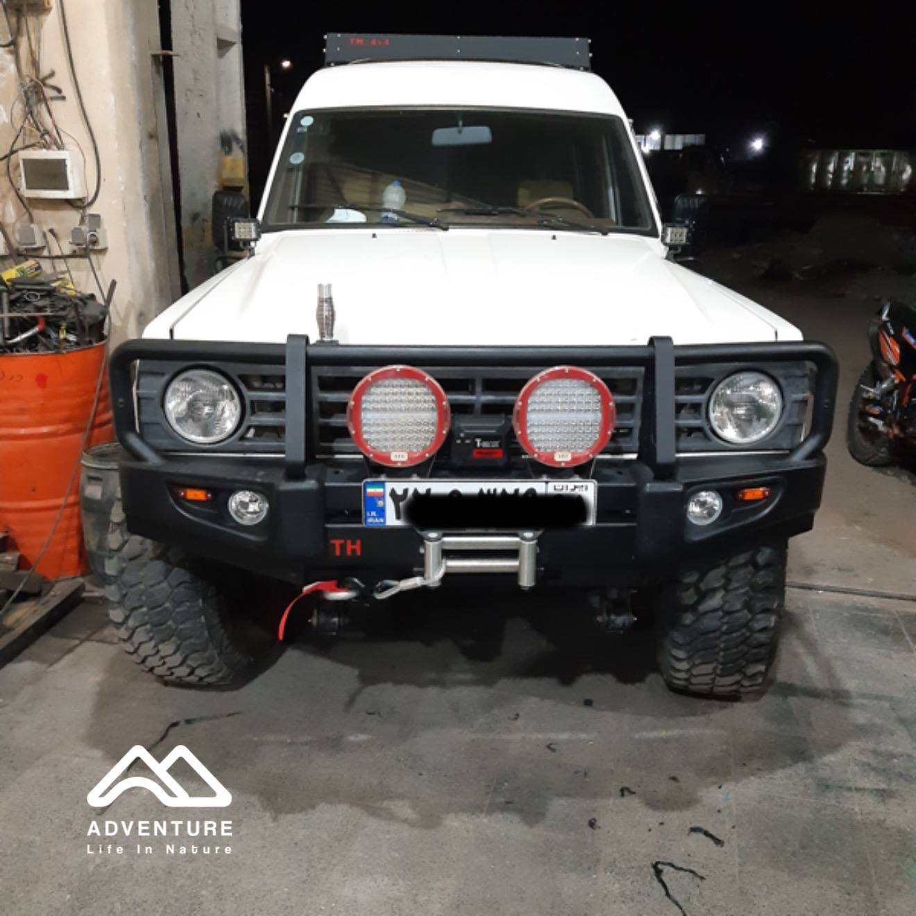 سپر جلو پاترول طرح ARB