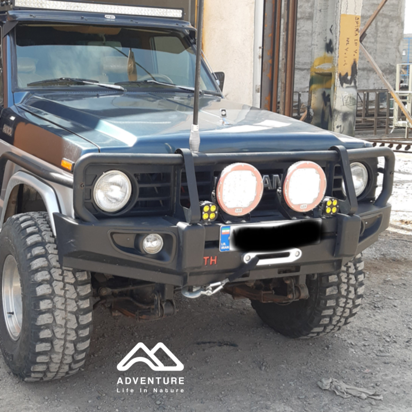 سپر جلو پاترول طرح ARB
