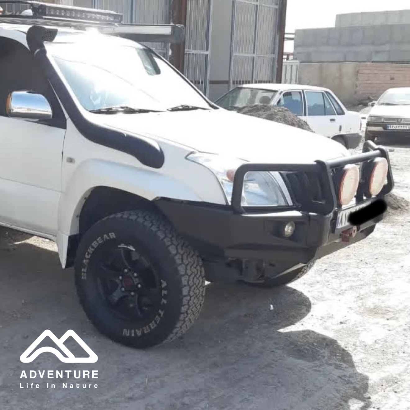سپر جلو پرادو طرح ARB