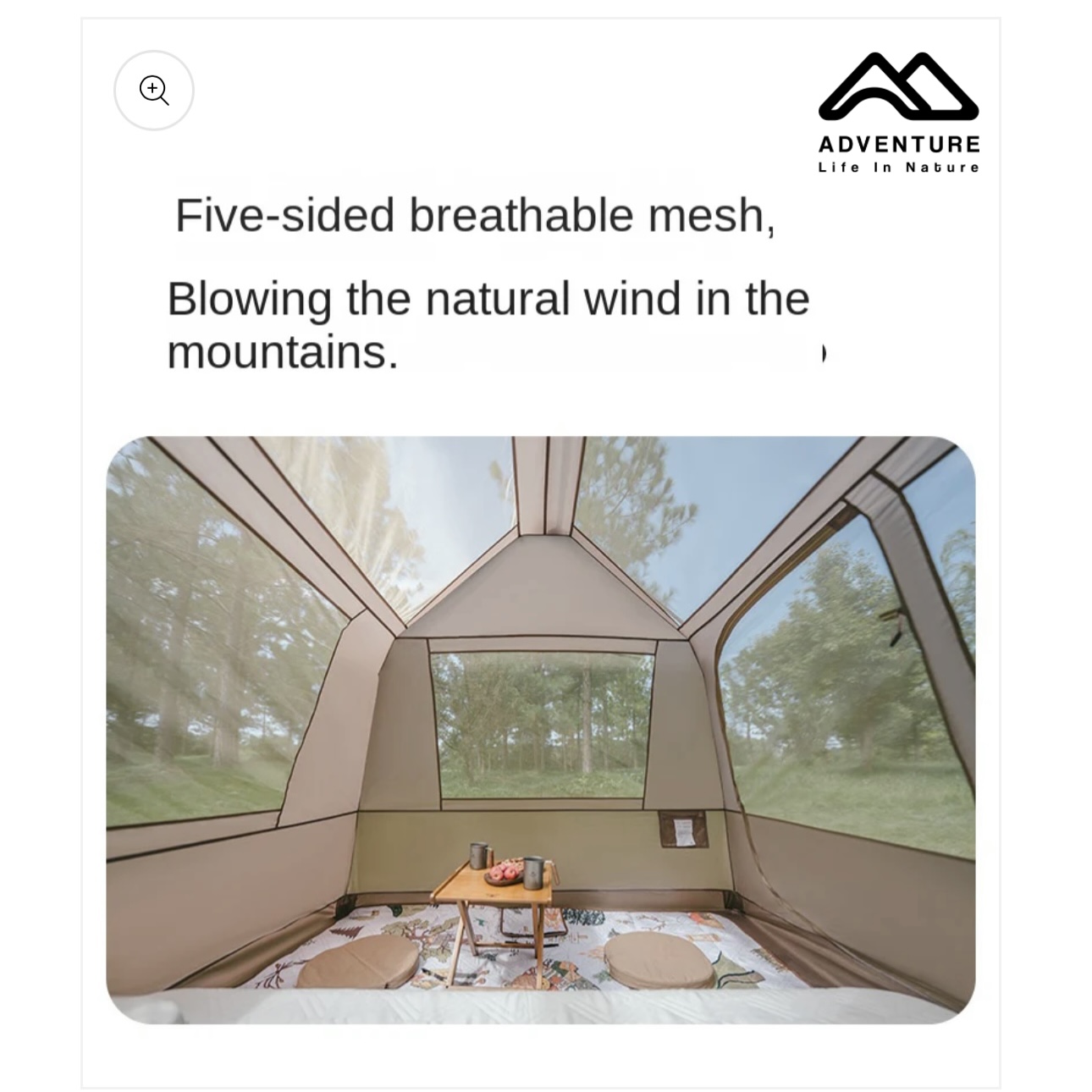 چادر اتوماتیک  نیچرهایک مدل VILLAGE 5.0 Gen 3 Tent