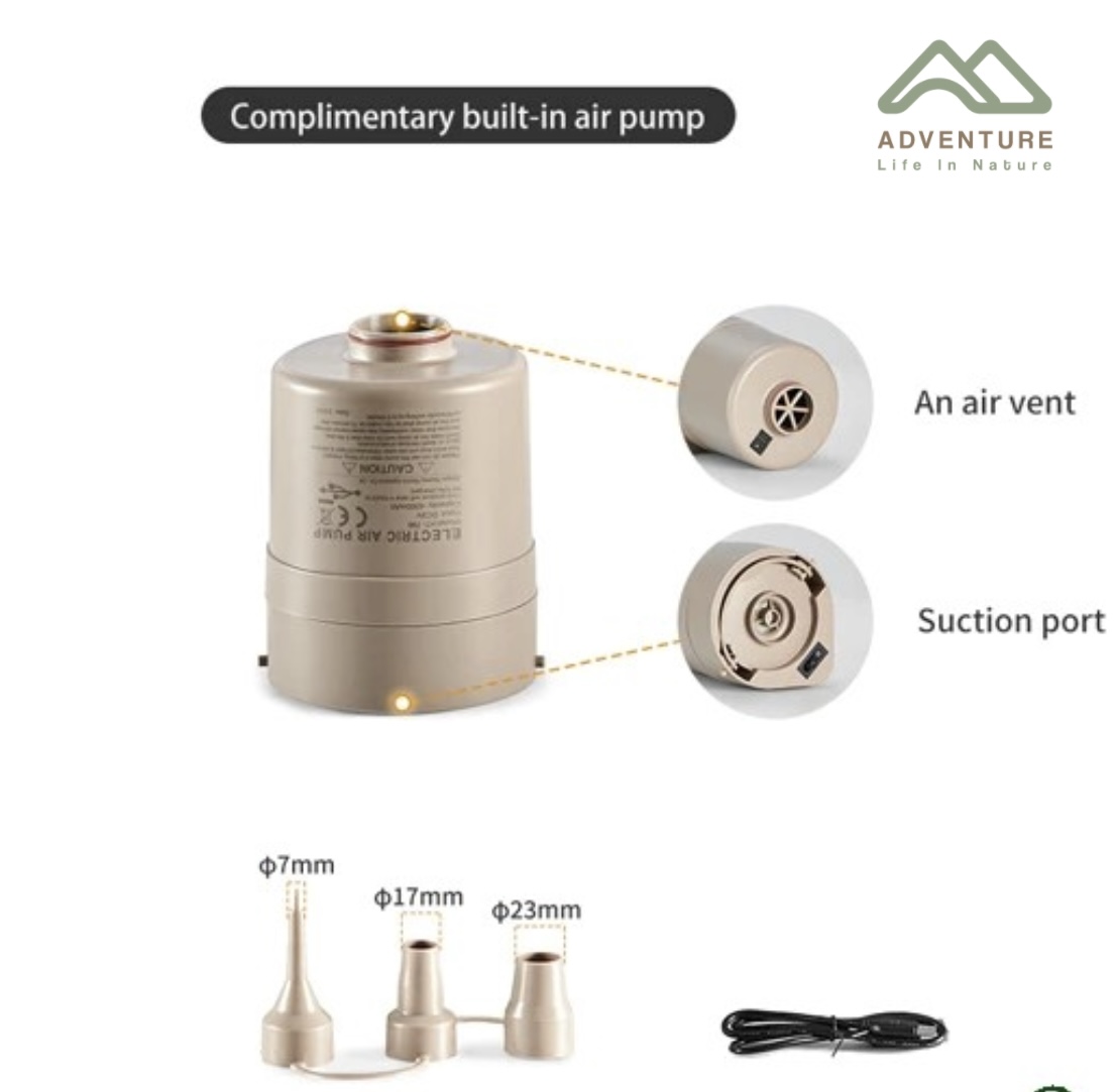 کاناپه بادی 2 نفره نیچرهایک مدل CNK2300DZ020