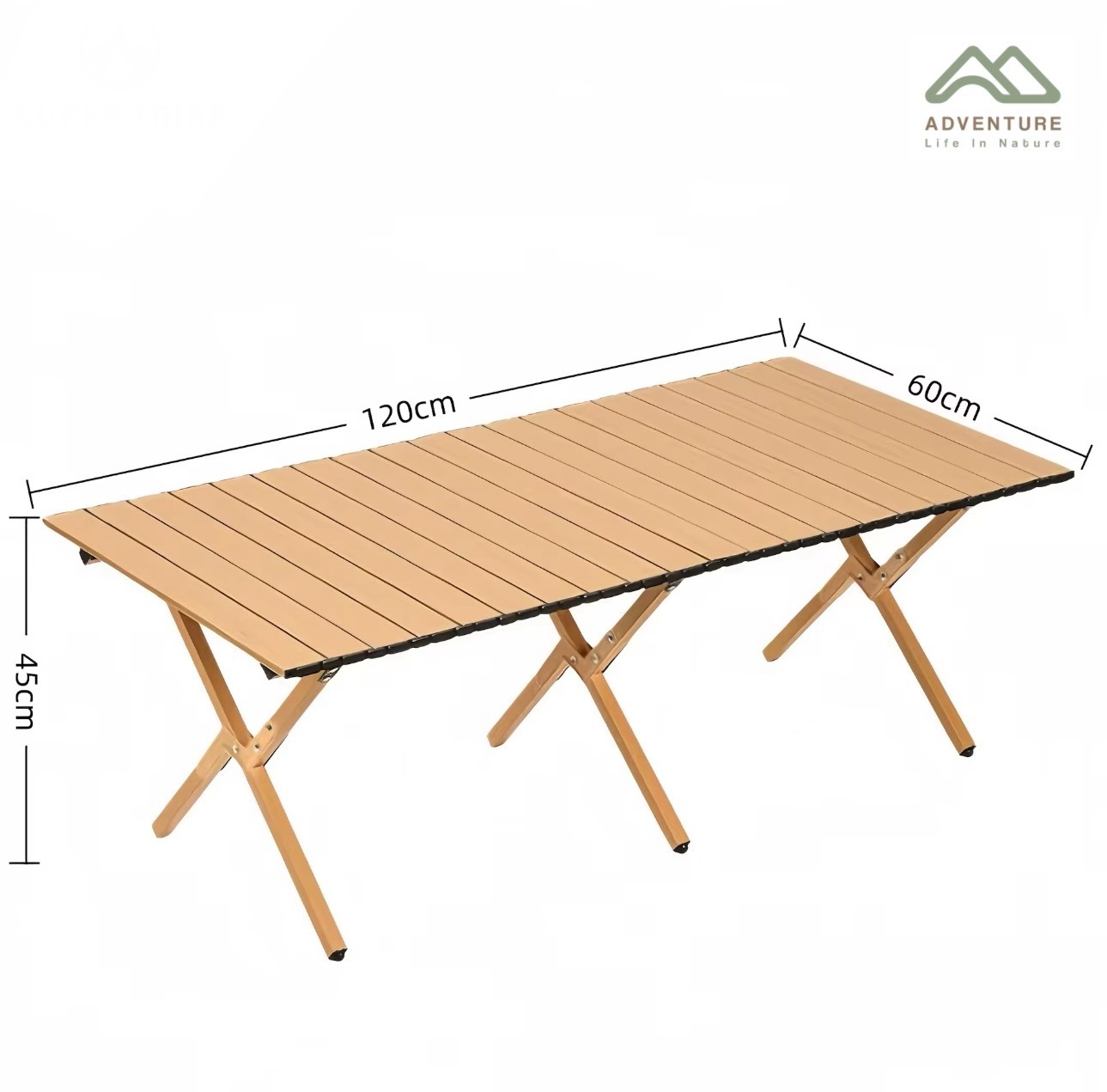 میز آلومینیوم بلک دیر مدل 2208 طرح چوب