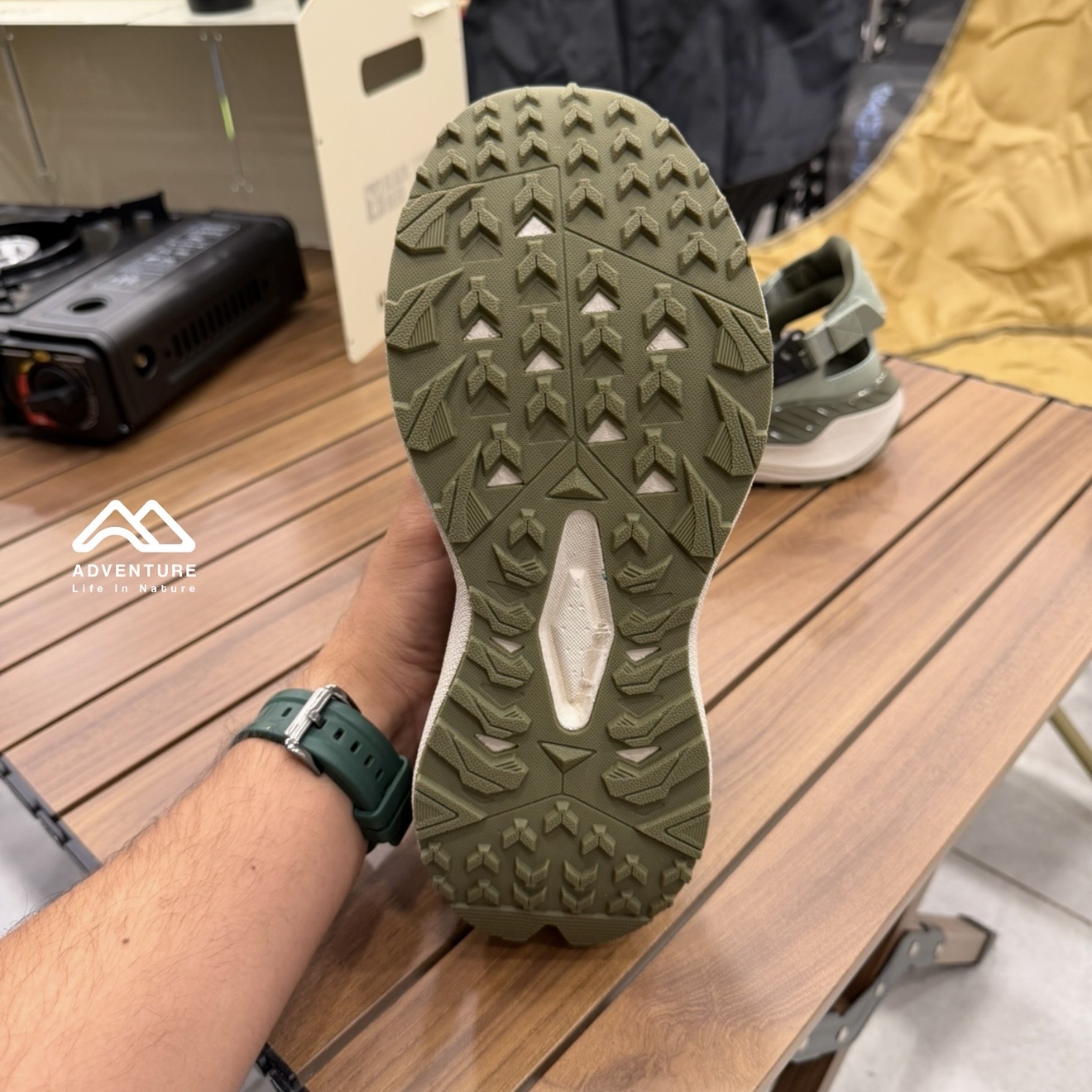 کفش آبنوردي مردانه اسنوهاک  کد SN_S1294M_5 سبز