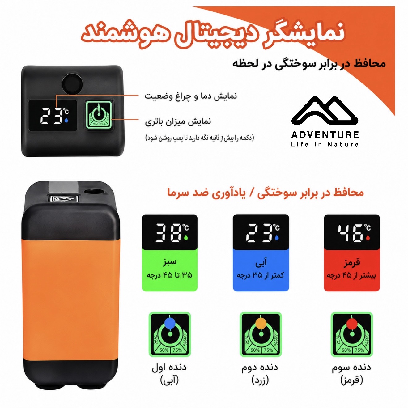 دوش شارژي پلانکزون