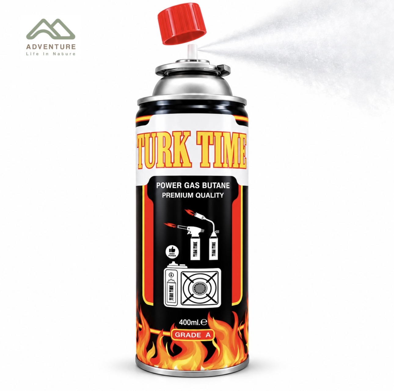 کپسول استوانه اي 400ml مدل TURK TIME